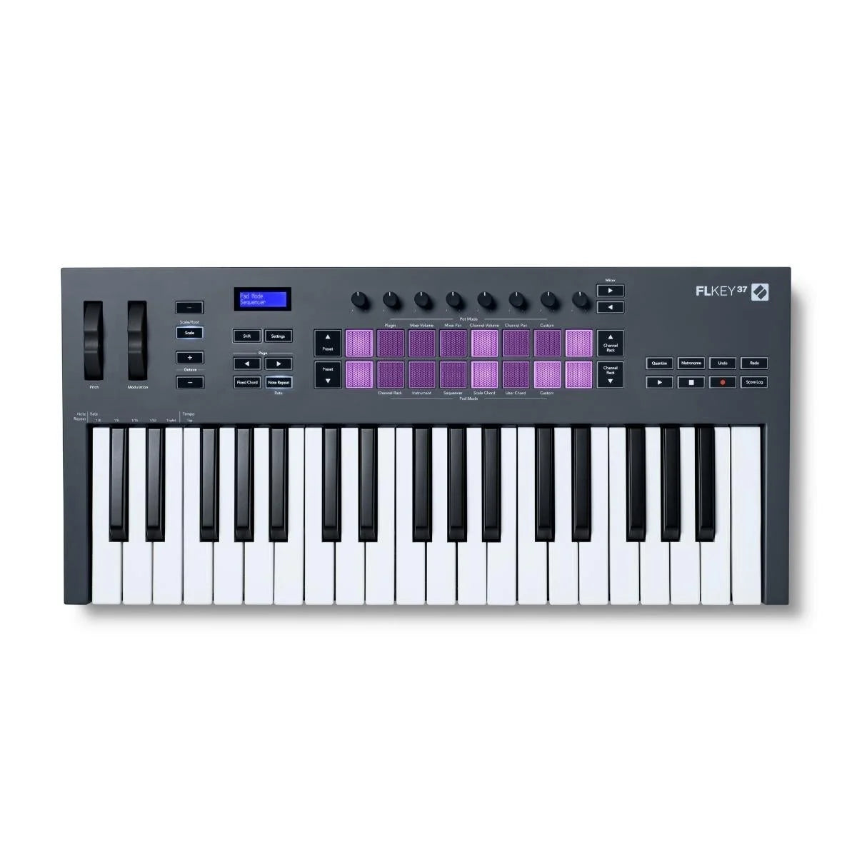 Flkey 37 USB MIDI Keyboard Controller for FL Studio (37-Key)