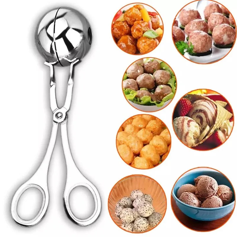 Meatball Maker Clip Fish Ball Rice Ball Making Mold Stainless Steel Form Tools Kitchen Accessories Gadgets Cuisine Cocina